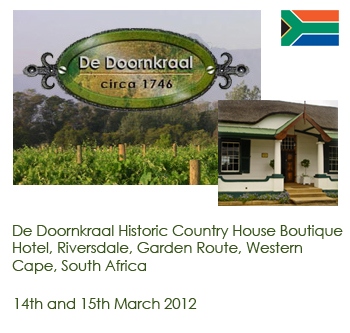 De Doornkraal Historic Country House Boutique Hotel, Riversdale, Garden Route, Western Cape, South Africa